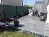 Beton imprimé, brest,quimper,morlaix,Concarneau. www.terrasse-beton-imprime.fr terrasse.beton. 