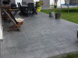 Beton imprimé, brest,quimper,morlaix,Concarneau. www.terrasse-beton-imprime.fr terrasse.beton. 